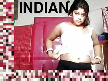 gros-nichons, indien, petite-amie, naturel