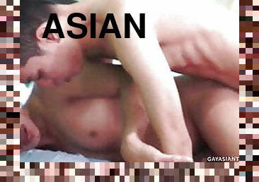 Hung Asian Arjo Fucks Twink Nathan