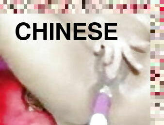 asiatic, orgasm, pasarica, laba, cu-degetelul, dildo, chinezoaica, masca