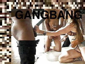 Vanessa Vega Tries To Survive BBC Gangbang And DP