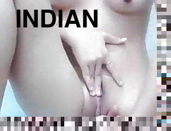 masturbation, orgasm, kvinnligt-sprut, hindu-kvinnor, creampie, fingerknull