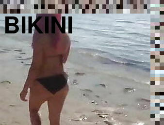 göt, spor, güzellik, latin-amerikalı-kadın, plaj, kadın-iç-çamaşırı, bikini