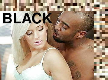 BLACK4K. Blonde and black man are like yin and yang