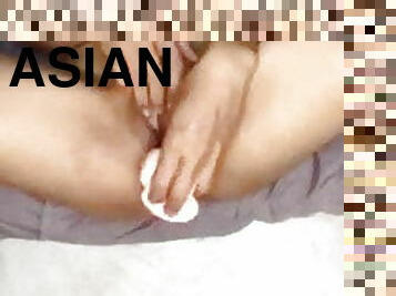 asiatique, gros-nichons, masturbation, jouet, maman, doigtage, petite-amie, naturel, gode, bisexuels