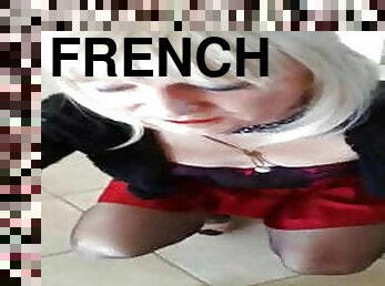 Candice French crossdresser sucks your cock