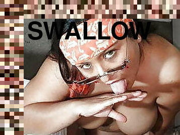 Hippies swallow cum