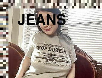 Girl Fart In Jeans (Luna)