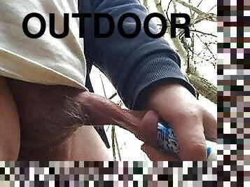 Outdoor long floppy foreskin - 3 of 4 - spray can 