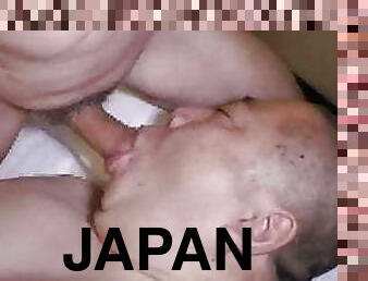 asiatisk, pappa, feit, gammel, anal, stor-pikk, homofil, japansk, handjob, bbw