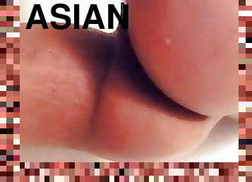 asiatisk, otrogen, masturbation, bröstvårtor, gammal, fitta-pussy, fingerknull, 18år, tight, äldre