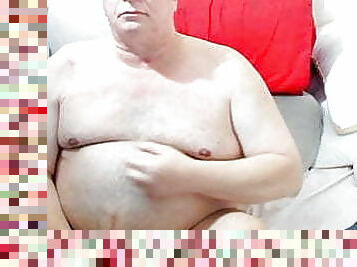 pai, gordo, masturbação, amador, gay, punheta, bbw, ejaculação, webcam, paizinho