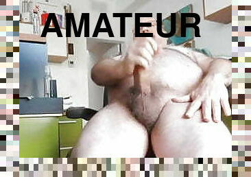 papa, grosse, masturbation, amateur, gay, branlette, belle-femme-ronde, ejaculation, webcam, pappounet