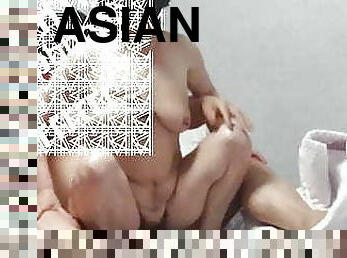 asiatisk, moden, milf, kinesisk, cougar