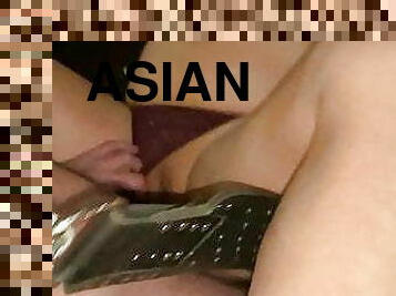 Asian wife used by BWC sex sling