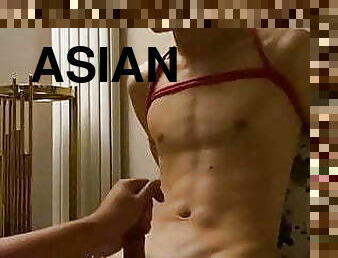 asiático, masturbação, orgasmo, anal, tiro-ao-alvo, pénis-grande, gay, punheta, bdsm, gozando