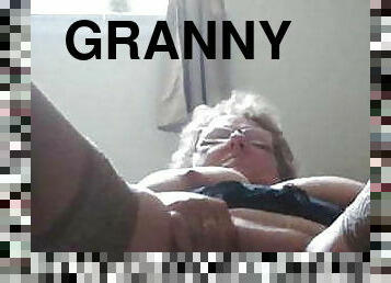 Granny Masturbating 1