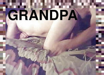 tata, anal, gej, kamerka-internetowa, tatuś, dziadek