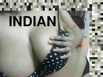 asia, puting-payudara, orgasme, muncrat, dewasa, hindu, permainan-jari, bersetubuh, menyusui