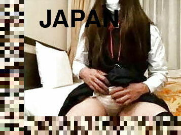 asiatisk, onani, skolepige, amatør, legetøj, bøsse, japans, dildo