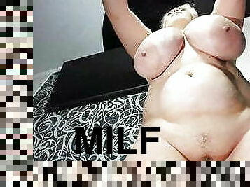 storatuttar, fet, milf, bbw, knubbig, europeisk, blond, euro, naturlig, webbkamera