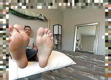 papa, gay, massage, pieds, point-de-vue, pappounet, humiliation, domination