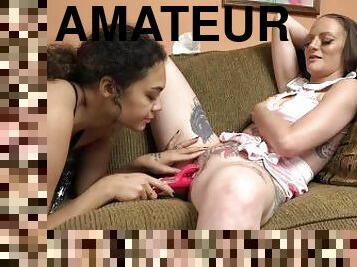 infirmière, écolière, femme, amateur, lesbienne, milf, ados, jouet, maison, femme-au-foyer