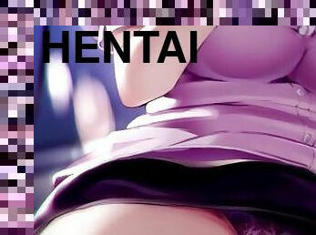 asiático, masturbação, anime, hentai, fetiche