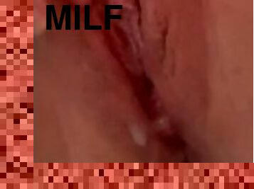 masturbation, chatte-pussy, giclée, amateur, ejaculation-sur-le-corps, milf, ejaculation-interne, ejaculation, solo