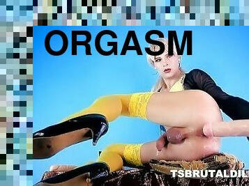 gigantisk, masturbation, orgasm, anal, cumshot, leksak, sprut, dildo, rumpa-butt, kuk