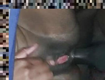 traseiros, estilo-cão, cona-pussy, amador, anal, ébona, hardcore, caseiro, preto, pov