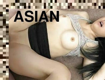 asiatique, femme, amateur, milf, hardcore, maison, couple, pute, femme-au-foyer, chinoise