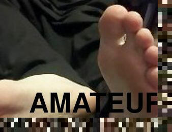 papa, énorme, amateur, ejaculation-sur-le-corps, énorme-bite, gay, pieds, point-de-vue, ejaculation, fétiche