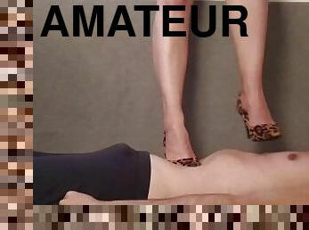 amatør, milf, bdsm, par, fødder, blond, fetish, bondage, høje-hæle