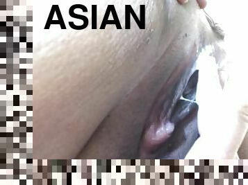 asian, alat-kelamin-wanita, amateur, perempuan-jelita, zakar-besar, interracial, tegar, orang-latina, creampie, main-dengan-jari