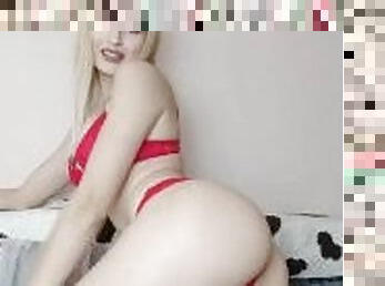 énorme, masturbation, orgasme, chatte-pussy, maigre, amateur, ados, doigtage, point-de-vue, blonde