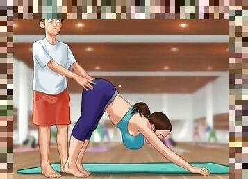 SummerTimeSaga-Yoga Lesson With Aletta