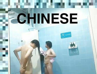 asiatique, cul, baignade, gros-nichons, public, amateur, cam, voyeur, douche, chinoise