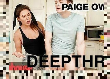 Dog House - Paige Owens Finds Her Stepbro Alex Jett Fucking An Apple Pie & She Gets A Taste