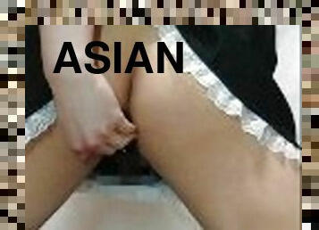 asiatique, cul, masturbation, anal, japonais, compilation, bout-a-bout, solo