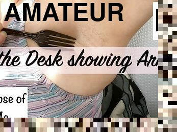 amateur, fétiche, solo, bureau