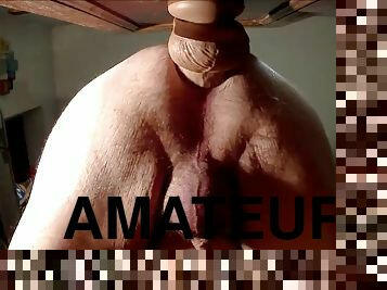 cul, levrette, énorme, masturbation, amateur, anal, énorme-bite, jouet, hardcore, gay