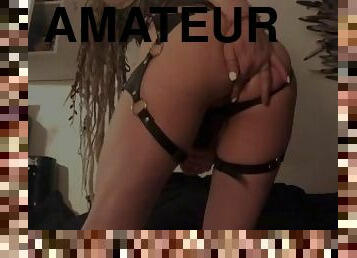 masturbação, mamilos, orgasmo, cona-pussy, amador, anal, babes, brinquedo, preto, dedos