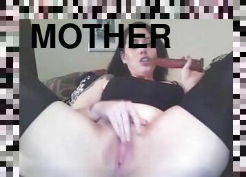 masturbation, chatte-pussy, amateur, milf, latina, maman, point-de-vue, gode, mère, fétiche