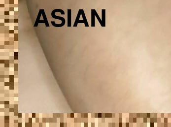 asiatisk, rumpe, amatør, eldre, cumshot, japansk, cum, koreansk, filipinsk, brunette