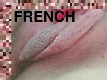 clito, masturbation, orgasme, chatte-pussy, amateur, jouet, française, baisers, douce, par-voie-orale