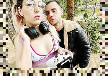 A dream? GAMER GIRL impaled by Spanish cock - DATERANGER