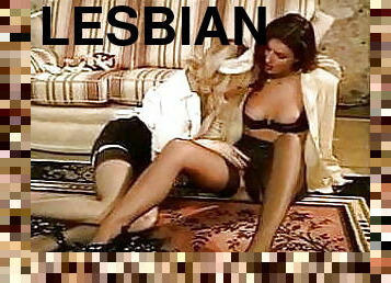 lesbiana, estrella-del-porno, vintage, clásico, retro