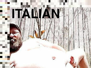 Fat Italian Cigar Daddy Jerking off - Bicigarguy