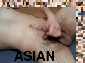 asiatique, masturbation, amateur, ejaculation-sur-le-corps, gay, japonais, branlette, hentai, solo, musclé