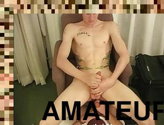 amateur, gay, fumando